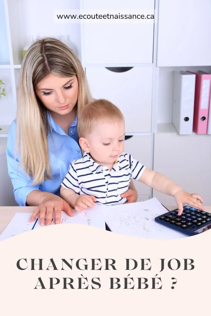 Changer de job après bébé ?